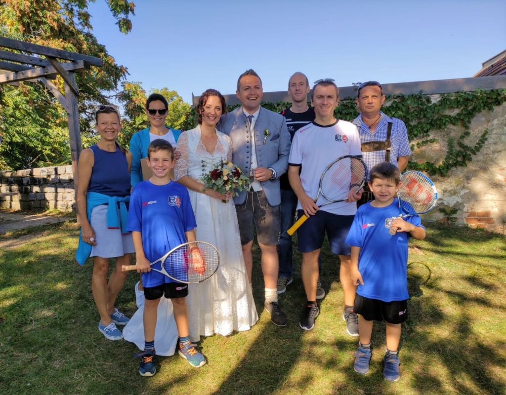 Hochzeitspärchen Christina und Andi